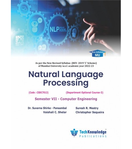 Natural Language Processing Sem 7 Computer Engineering Techknowledge Publication | Mumbai University